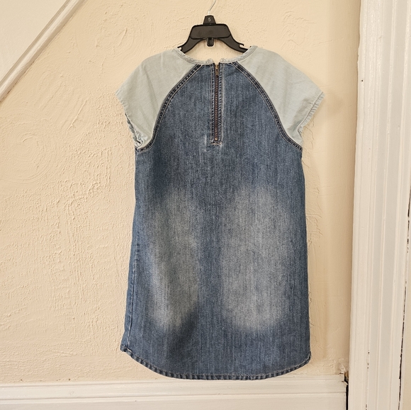 Girls Jean Dress By Next UK---Size 10 Years Old - Picture 4 of 7